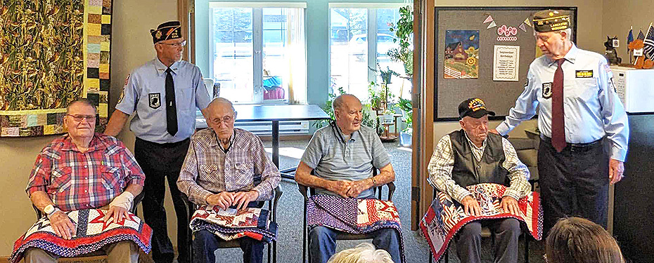 Morningside veterans were honored by the Lancaster VFW post 2344.