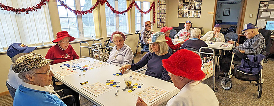 Favorite Hat Day was a hit at Morningside Assisted Living