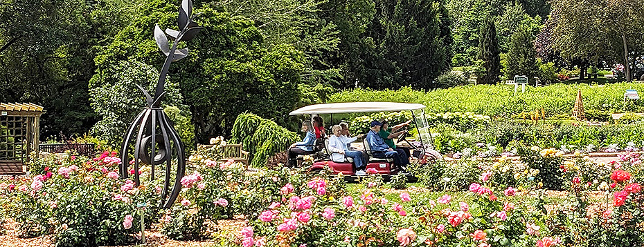 Morningside folks toured the Dubuque Arboretum & Botanical Garden